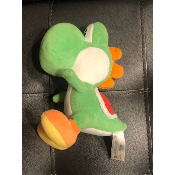 Super Mario Bros Yoshi Plushie Mario 5" - Picture 4 of 9